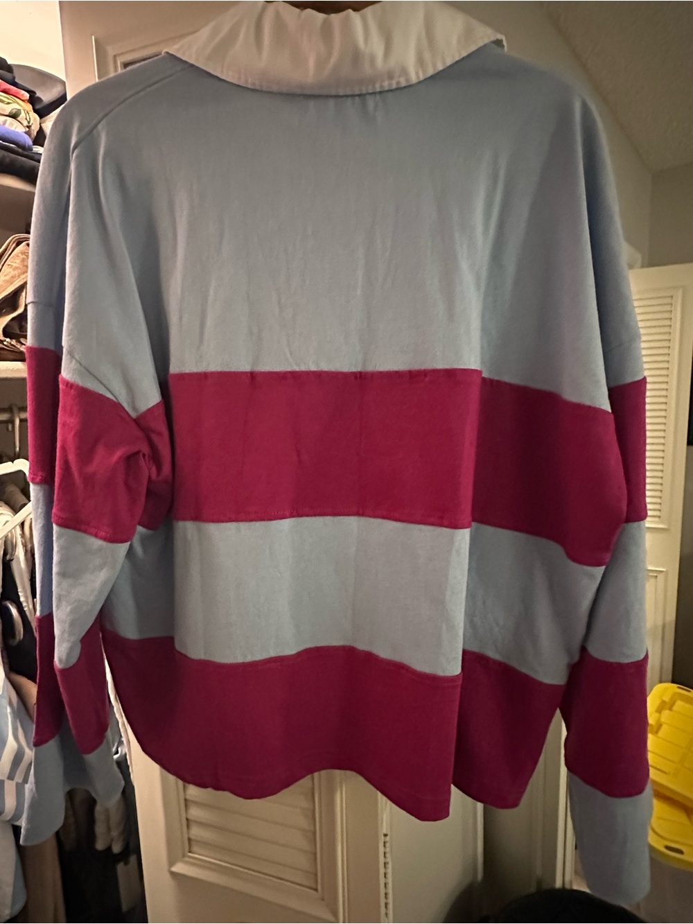 By Anthropologie Striped Rugby Top - Picture 6 of 6